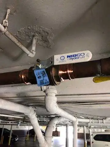 Copper pipe repair and valve work for Water Line Repair in Honeygo